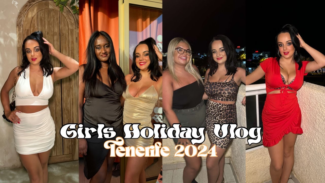 girls holiday vlog... Tenerife 2024, location recommendations, going out, Siam Park etc.