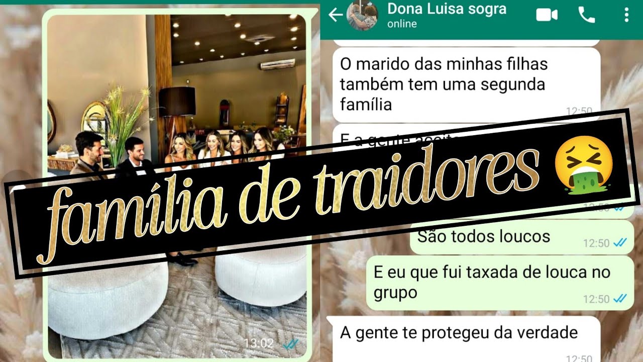CADA HOMEM PODIA TER 2 ESPOSAS 😱 FAMÍLIA DE TRAIDORES história completa 