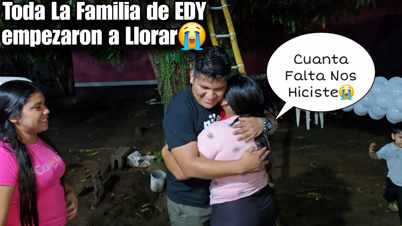 EDY fué a Visitar a Todas Sus TIAS, Ellas Lloraron de alegría😭 al ver Q ya Salió de la CARCEL💔😭