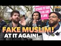 Fake muslim at it again hashim vs christians  speakers corner