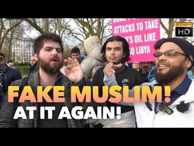 Fake Muslim at it again! Hashim Vs Christians | Speakers Corner class=