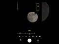 s23 ultra camera test moon 🌙 zooming.