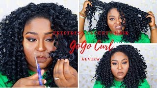 FREETRESS CROCHET HAIR GOGO CURL REVIEW