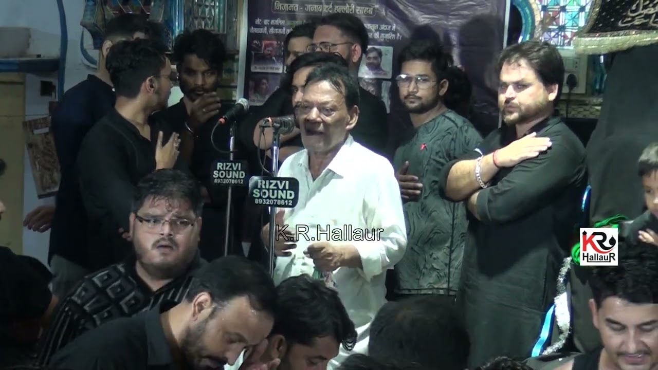 Koi Wada Sare Bazar Bahut Yad Aaya | Ustad Fazle hallauri | Yaume Abbas a.s 2023