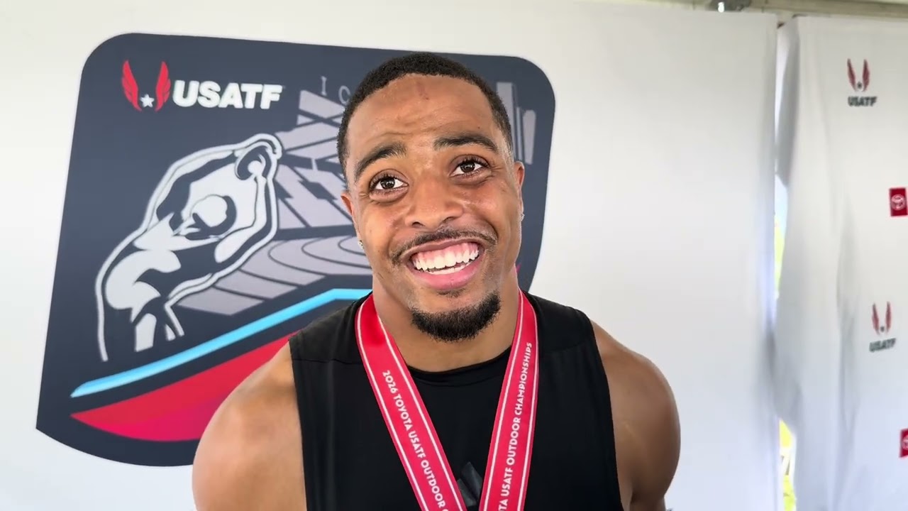 Justin Robinson on why he kept going as a 400m runner despite working two jobs in 2025