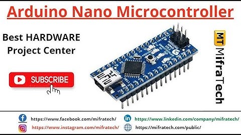 Arduino Nano Microcontroller - Mifratech#bestsensorprojects#bestPCBprojects#bestARDUINOprojects