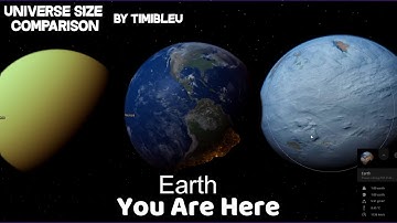 Universe Size Comparison | Universe Sandbox²