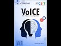 VoICE - Vision of Ingenious Computing Enthusiasts