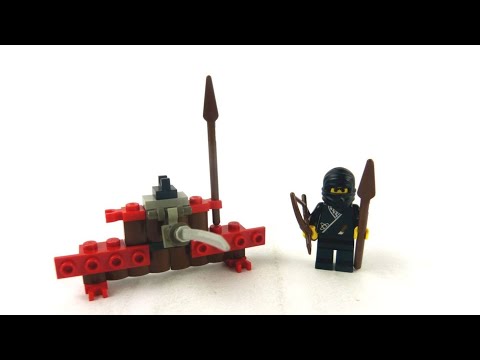 How To Build LEGO Castle Raft Set 1185 Alternate Build 02 - YouTube