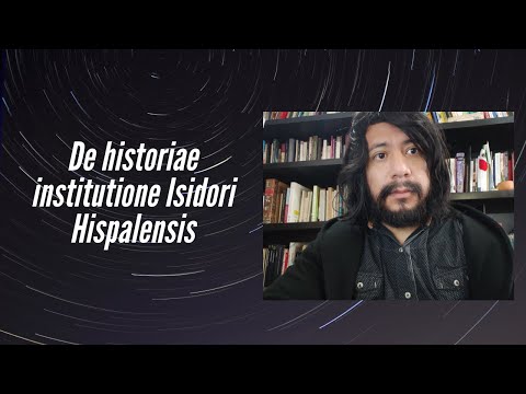 De historiae institutione Isidori Hispalensis