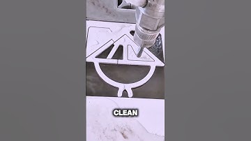 Satisfying Waterjet Cutting a Perfect Triangle #craftsmanedge #shorts