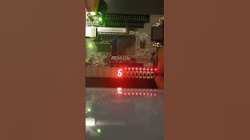 BCD a display de 7 segmentos en FPGA DE10-Lite