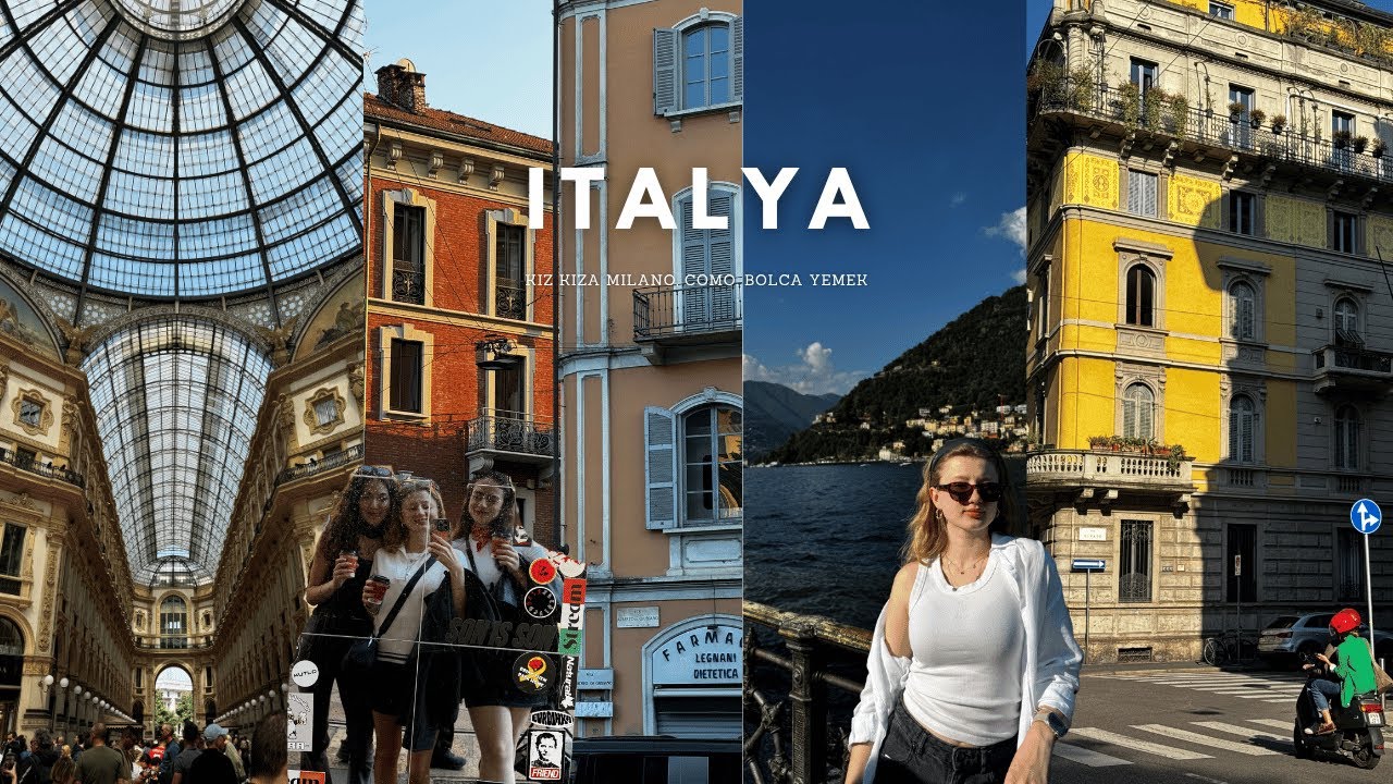 kız kıza İtalya | Milano, Como Gölü, bolca pizza ve tiramisu 💌