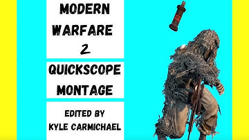 MW2 Quickscope montage 2 - Intervention • Barrett .50 Cal