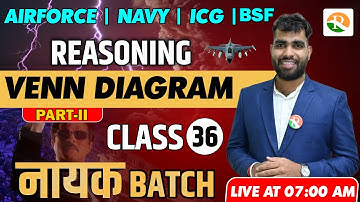 Venn Diagram -2 for Airforce | AIRFORCE Reasoning 2023 | Airforce Reasoning Classes 2023 | Airforce