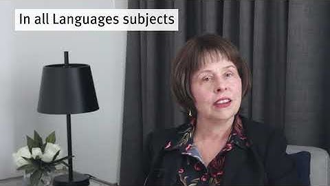 External assessment in Languages subjects