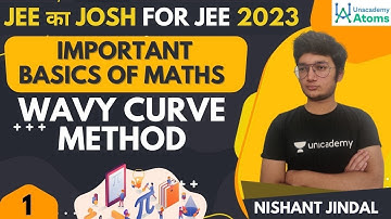 Important Basics of Maths | Wavy Curve Method | IIT JEE Maths | Unacademy Atoms | Nishant Jindal