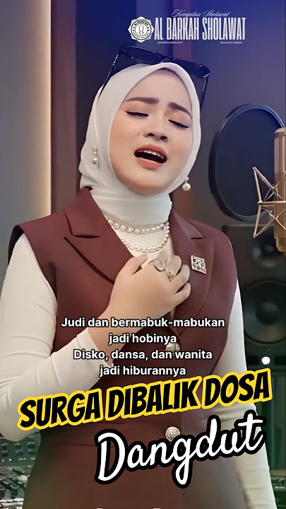 Qasidah Populer - Surga dibalik Dosa #albarkahsholawat #qasidah #shorts #dangdut
