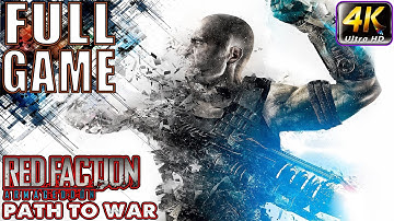 Red Faction Armageddon Path To War FULL Gameplay Walkthrough [4K 60FPS] - No Commentary