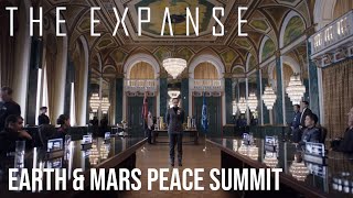 The Expanse - Earth & Mars Peace Summit Avasarala D