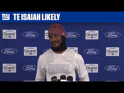 Isaiah Likely on his Chemistry with Jaxson Dart | New York Giants
