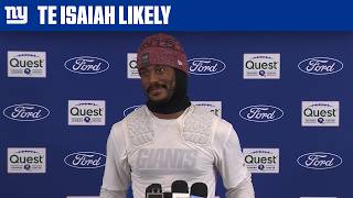 Isaiah Likely on his Chemistry with Jaxson Dart | New York Giants