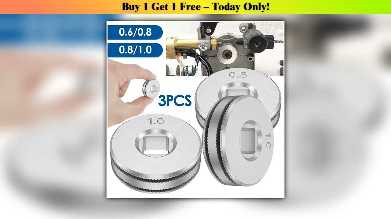 3pcs Wire Feed — Review (2025): 3pcs Wire Feed Drive Roller 0.6/0.8 0.8/1.0 Wire Roll
