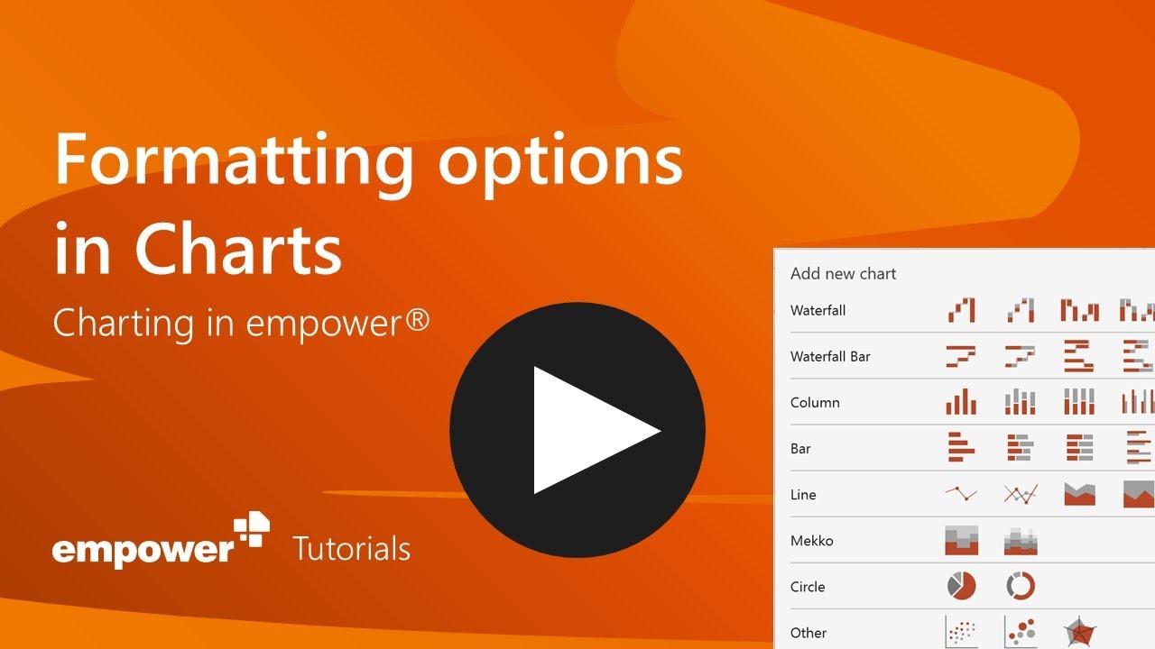 15 Formatting Charting with empower® - YouTube