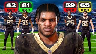 I Snuck Lamar Jackson onto The World's Worst Team