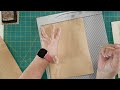 GOING ROGUE ~ Tall Skinny Journal made with Coffee Dyed, Dictionary and Tracing Papers