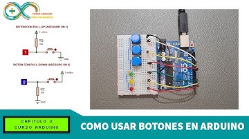 Como Usar Botones En Arduino - Curso de Arduino Para Ingenieros #3
