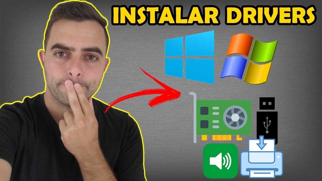 Como instalar os drivers no PC