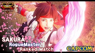 Street Fighter V - Season.4 - Sakura(RogueMaster) VS Disconnect Ryu(eekosan) - 20190705