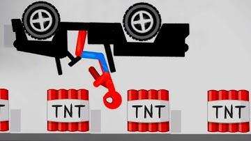 Stickman Destruction Level Editor Annihilation Spiderman Walkthrough Part 4 / Android Gameplay HD