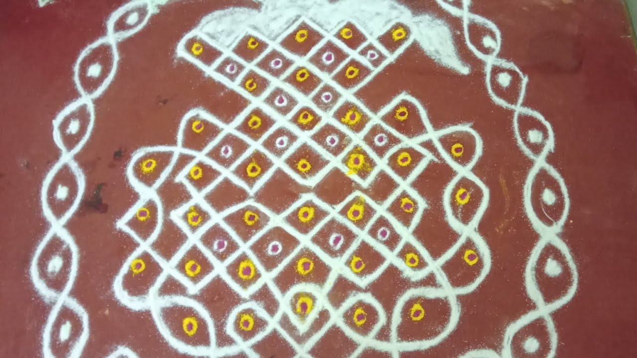 💐🙏🌹👍 பொங்கல் வாழ்த்துகள்  Simple daily kolam please subscribe our channel 