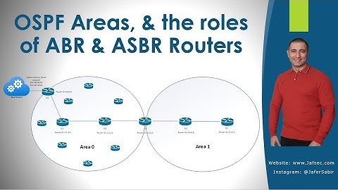OSPF Areas, ABR & ASBR Routers Tutorial