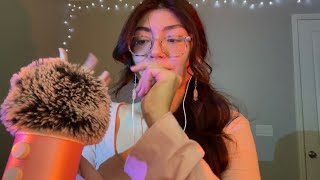 ASMR English To Spanish Trigger Words💓(Hand Sounds/Movements, Fluffy Mic Sounds, Up Close Whispers)