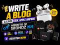 Write a Blog & Win Apple AirPods: Agents of SigNoz 2026 || Free Swags & Goodies || Register Now