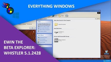 Luna Is Coming - Ewin The Beta Explorer #2 : Windows Whistler Build 2428