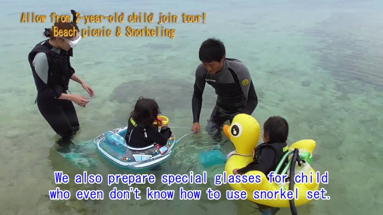 Allow from 2yearold child join tour! Beach picnic & Snorkeling. YouTube