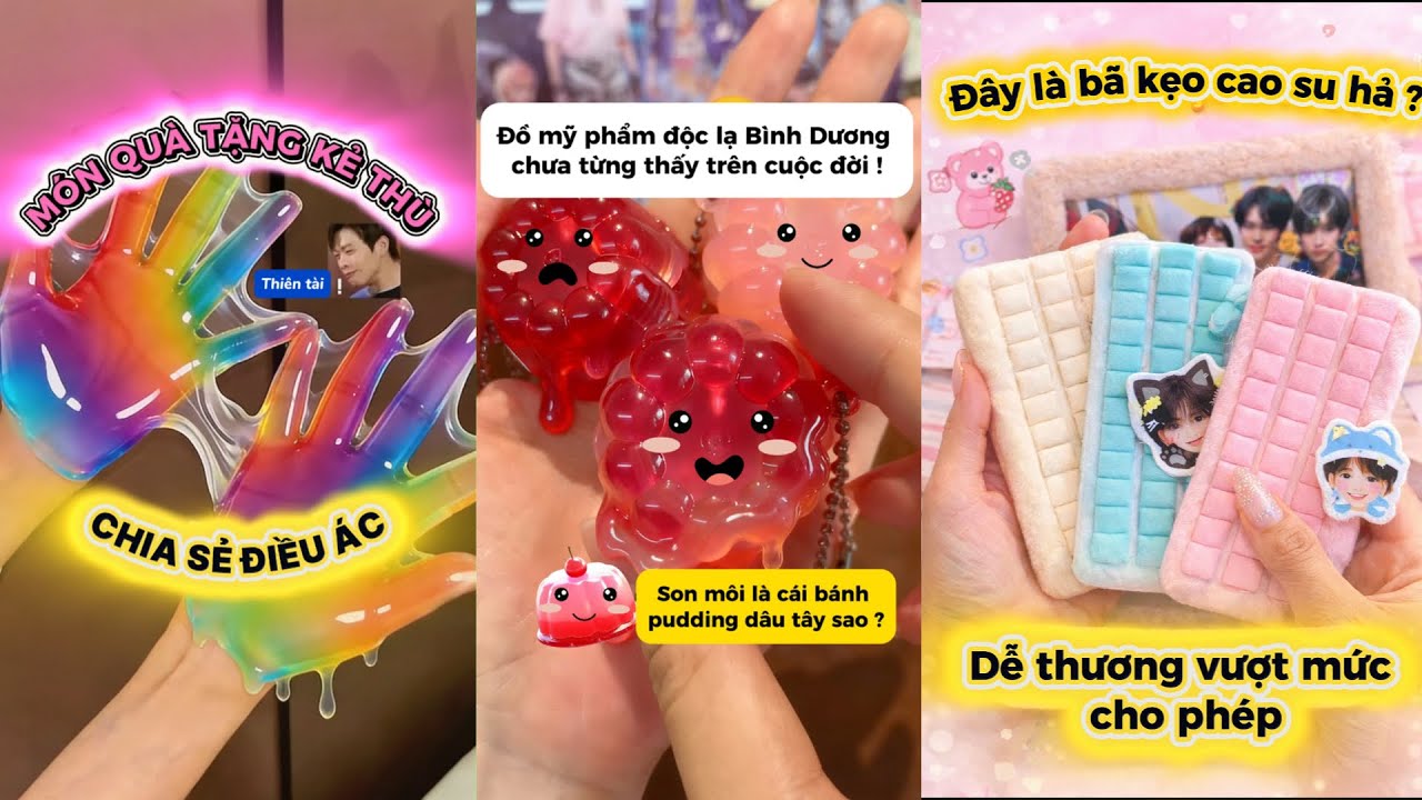 Tổng hợp đồ trang điểm hay ho và thú vị trên thế giới #làmđẹp #skincare #xinhđẹp