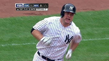 TOR@NYY: McCann blasts a solo homer to right field