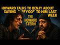 Howard Confronts Benjy for Saying “F You” Last Week l 𝗧𝗵𝗲 𝗛𝗼𝘄𝗮𝗿𝗱 𝗦𝘁𝗲𝗿𝗻 𝗦𝗵𝗼𝘄