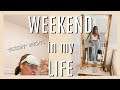 WEEKEND IN MY LIFE- Trying TikTok Starbucks Drinks &amp; Being Productive!!!!