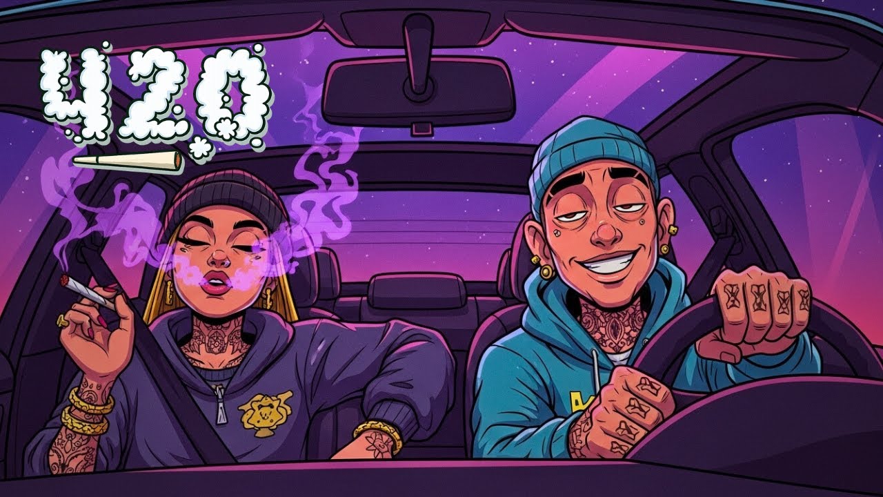 Bluesy Chill Rap 420 — Me & My Girl, Up in Smoke