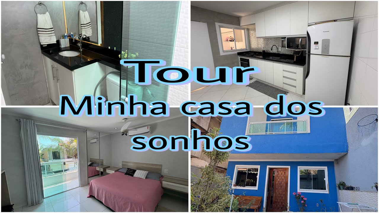 TOUR PELA MINHA CASA/CONSTRUÍDA DO ZERO # tour # casa própria #fe 