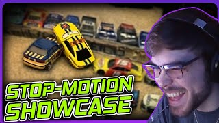 HE HIT THE PACE CAR... with a pace car? // NASCAR StopMotion Showcase [2]
