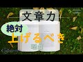 【シナリオ小説講座】絶対に文章力をあげたほうがいい理由！小説を書く人も書かない人もライター志望者もそれ以外も