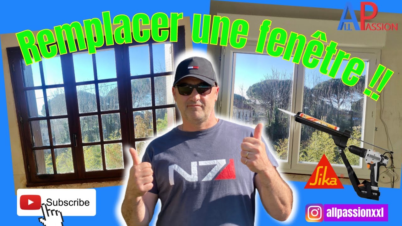 TUTO comment remplacer une fenêtre bois par une fenêtre PVC facilement — free download