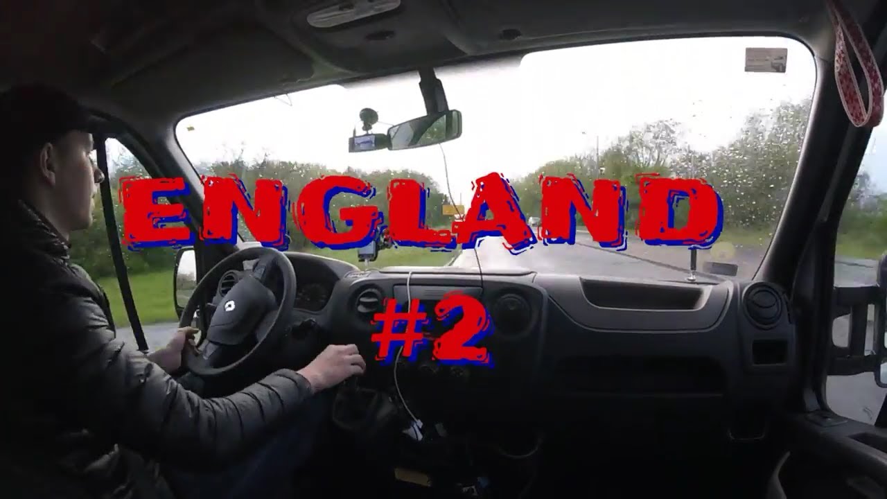 #2 Первый рейс в АНГЛИЮ. Левостороннее движение. - YouTube